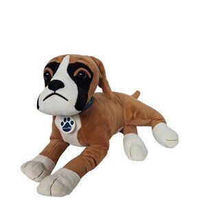 Nintendogs Boxer Plush Brown White Stuffed Toy 15 Inch